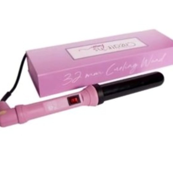 32 MM Curling Wand - Light Pink - Picture 1 of 1